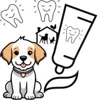 Zahnpasta Hund